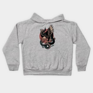 the duel 2 tattoo Kids Hoodie